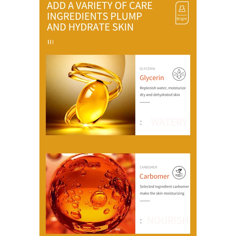 Set 20 Tinh Chất Vitamin C SADOER Dưỡng Ẩm Làm Trắng Da