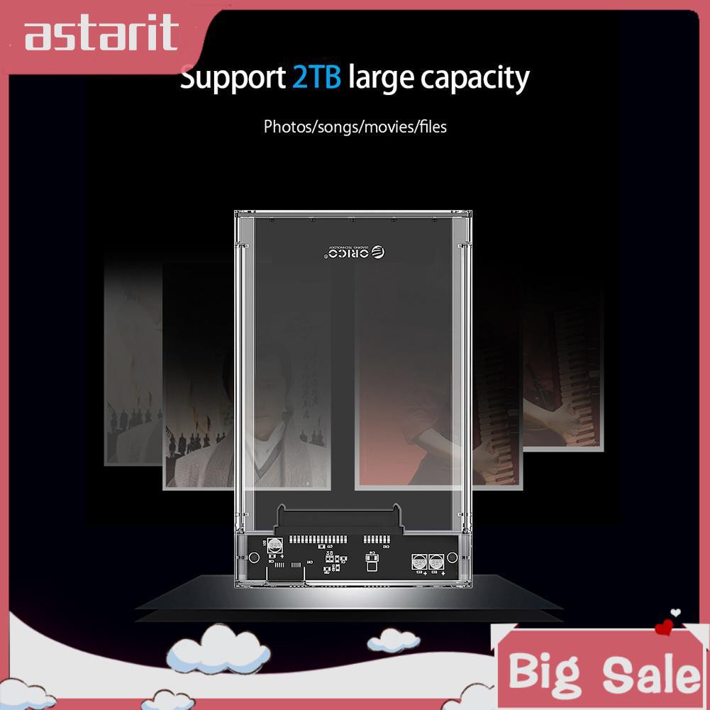 Hộp Đựng Ổ Cứng Ngoài Orico 2.5in Sata Usb3.0 Hdd Ốp | BigBuy360 - bigbuy360.vn