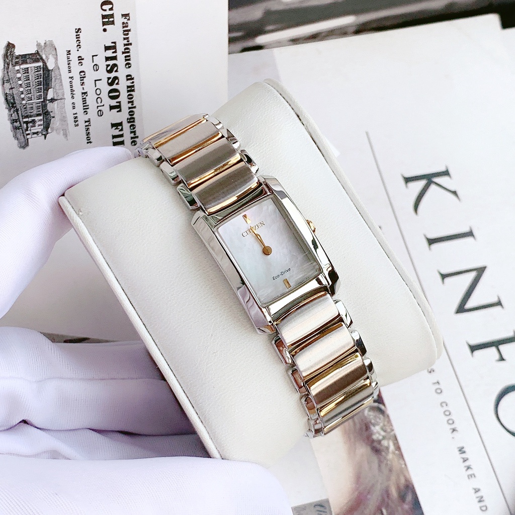 Đồng hồ nữ dây thép Citizen EG2974 52D