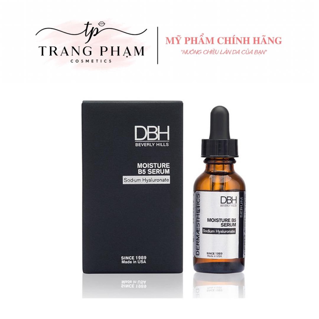 Tinh chất serum DBH Moisture B5 Serum Sodium Hyaluronate hỗ trợ phục hồi tái tạo da