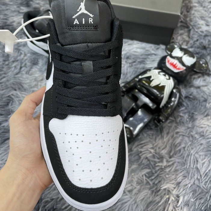 Giày Thể Thao Jordan 1 Low Paris Trắng Xám, JD1 Low Paris Cổ Thấp Gót Xanh Thời Trang Hot Hit 2021