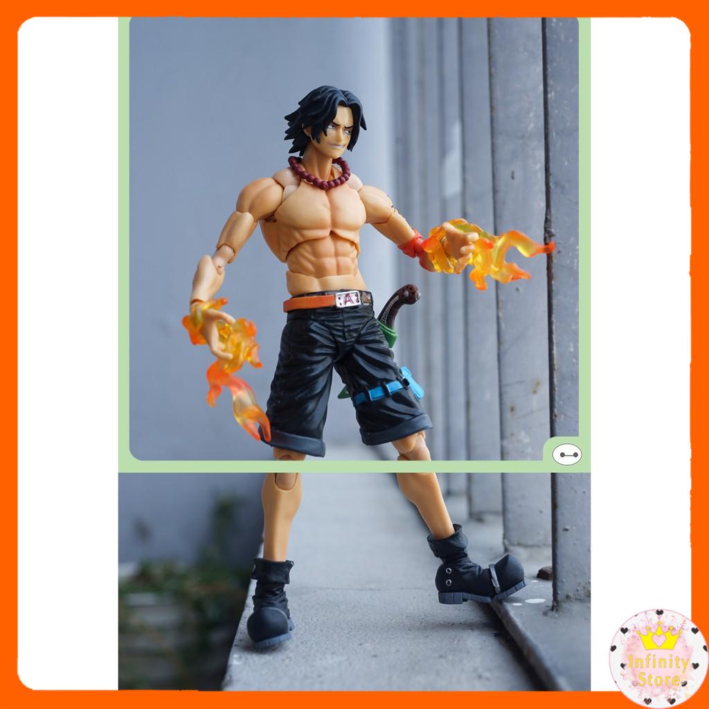 MÔ HÌNH ONEPIECE FIGMA CỬ ĐỘNG KHỚP ACE / ZORO / LUFFY / MIHAWL INFINY DECOR