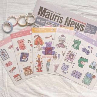 Hình dán phong cách Hàn Quốc - Decor Sticker