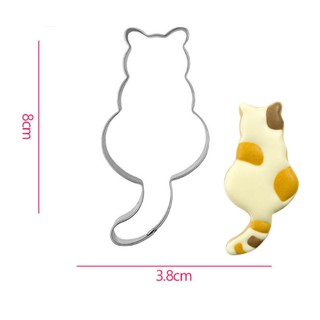 5 Khuôn cookie - mèo ngồi