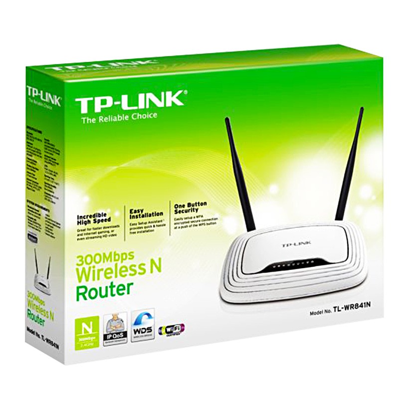 Bộ phát Wifi TP-Link TL-WR841N Trắng