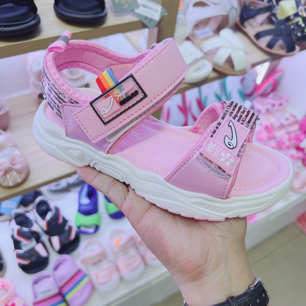 Sandal bé gái - Sandal Quảng Châu mã mới dễ thương cho bé SA412