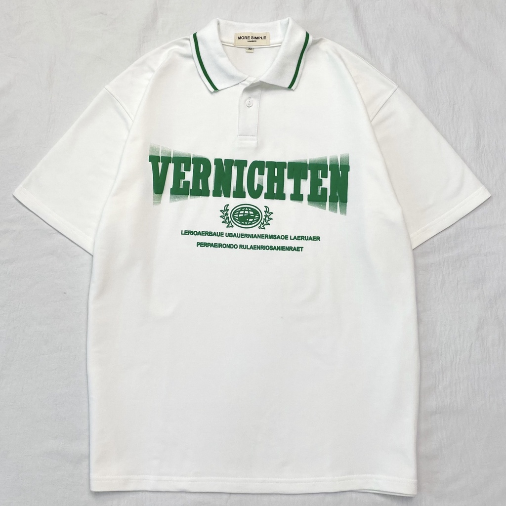Áo POLO TEN Nam Nữ Cotton Phong Cách Ulzzang - Tuni Store