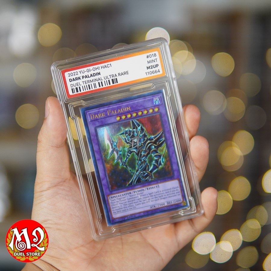 Lá thẻ bài Yugioh HAC1-EN018 Dark Paladin - Duel Terminal Ultra Rare - Bảo quản theo tiêu chuẩn M2UP