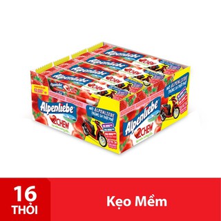 Kẹo Alpenliebe 2Chew vị Dâu 24.5g