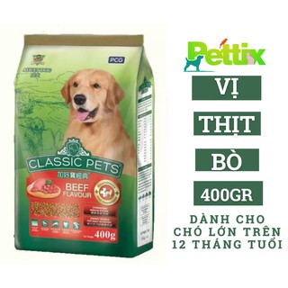 Thức Ăn Hạt Cho Chó Trưởng Thành CLASSIC PETS 400gr