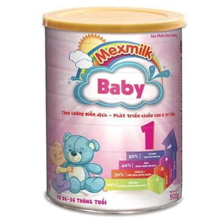Hình ảnh Sữa bột MEXMILK 1 - BABY tăng cường miễn dịch, phát triển chiều cao và trí não cho trẻ từ 6-36 tháng tuổi