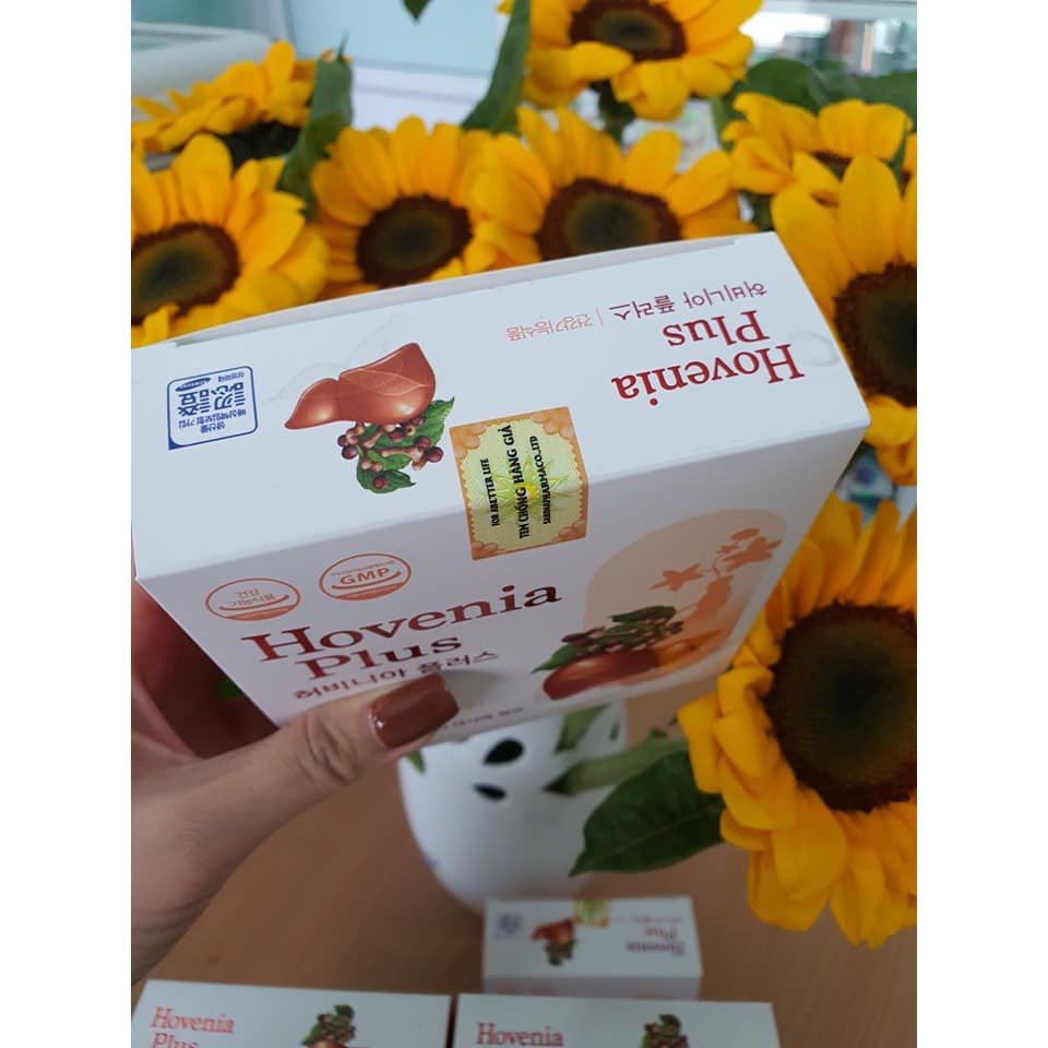 Hovenia Plus- Giúp giải độc gan, giải độc rượu bia, thanh lọc cơ thể ·Giúp tăng cường chức năng gan, bảo vệ gan