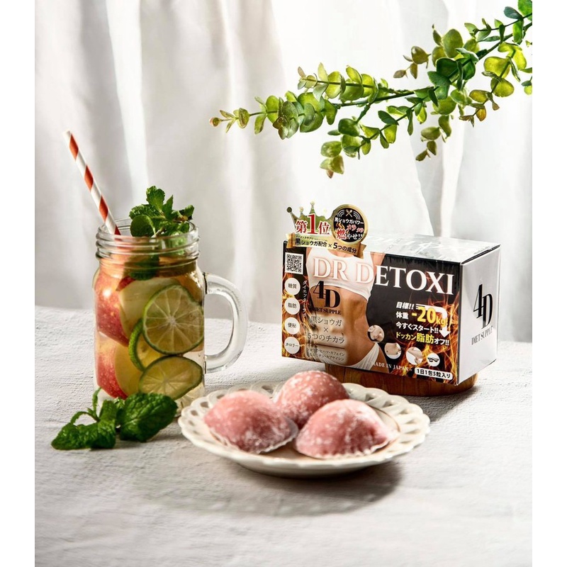 VIÊN 4D DR.DETOXI GIẢM 20KG SIÊU HOT CỦA NHẬT - 8597
