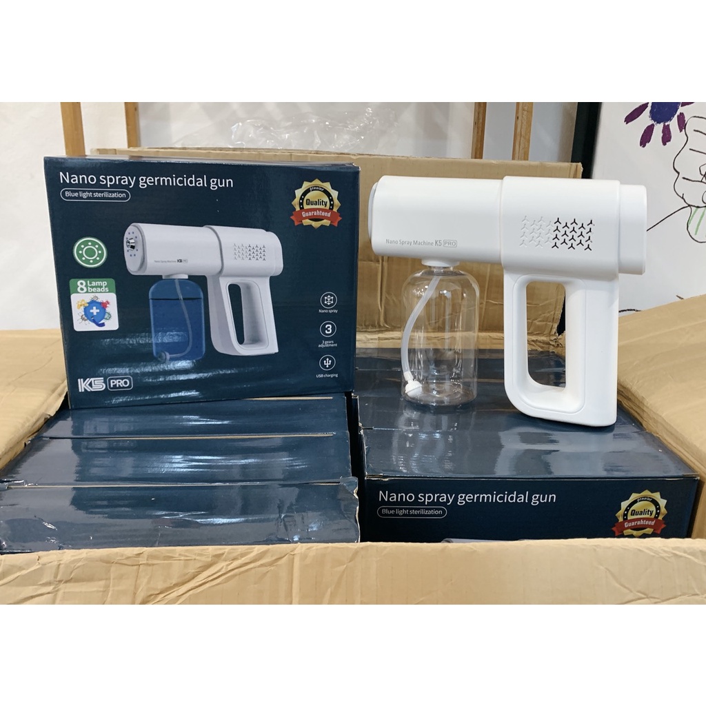 Súng Phun cho Dung Dịch Khử Mùi, Diệt Khuẩn (K5 PRO)