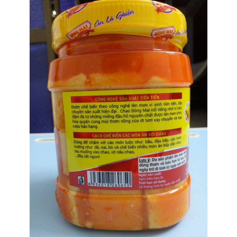 Chao Bông Mai 750g ,Đặc sản ăn là ghiền