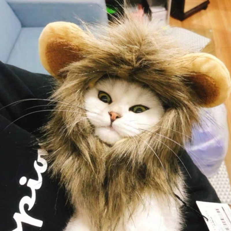 Mũ Trùm Đầu Hình Sư Tử Đáng Yêu