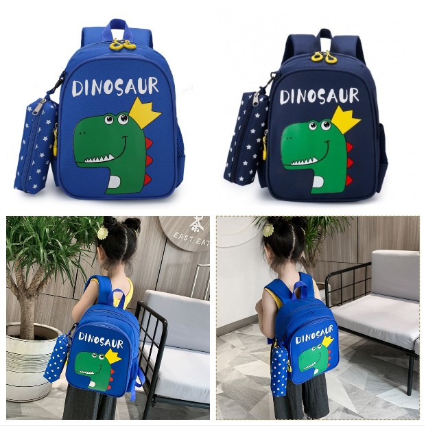 [FREESHIP] BALO SIÊU NHÂN, SƯ TỬ KHỦNG LONG DINOSAUR KÈM BÓP VIẾT CHO BÉ