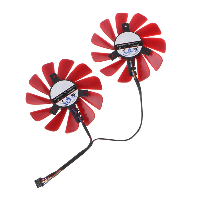 Set 2 quạt tản nhiệt 85MM FDC10U12S9-C VGA cho XFX RX 560D RX570 RX580 RS R9 285 39045A Fan | WebRaoVat - webraovat.net.vn