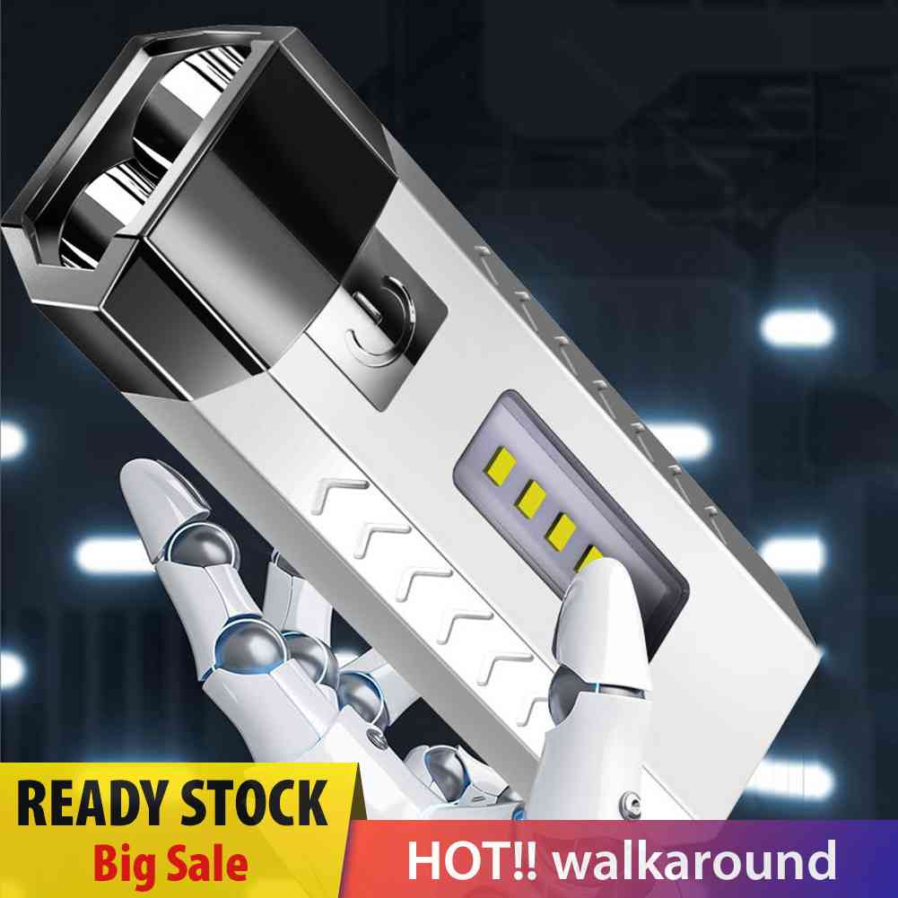 Đèn Pin 1200mAh COB LED 500lm Chống Thấm Nước