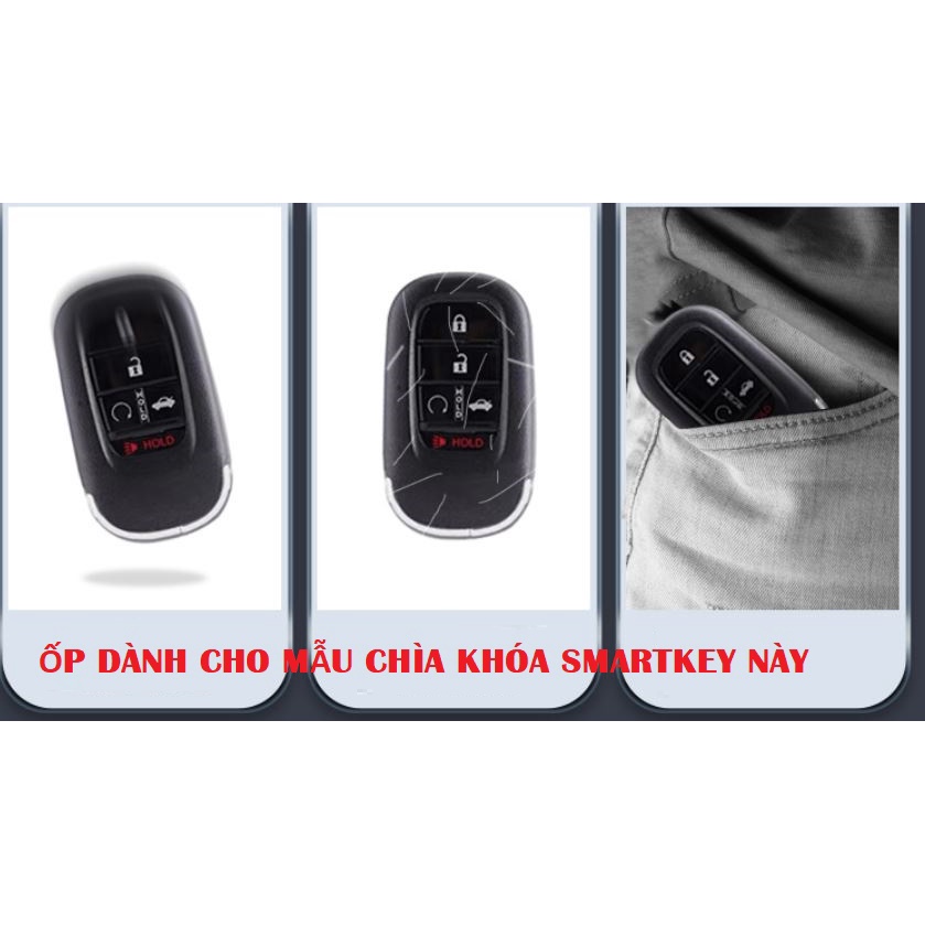Ốp chìa khóa HONDA CIVIC 2022 - 2023 Mấu Mới Đẹp Hot