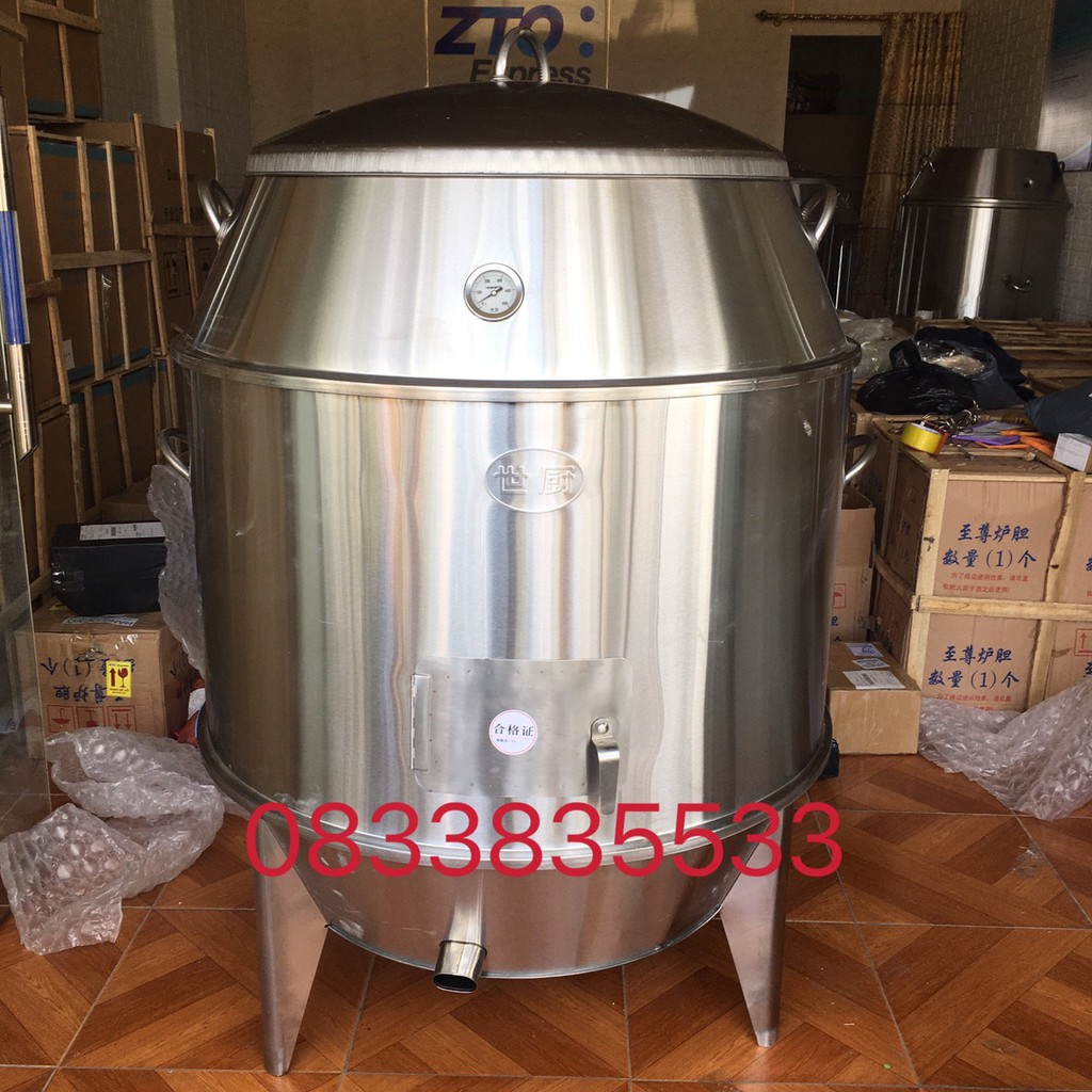 lò quay vịt ,gà 3 lớp inox cách nhiệt không gỉ