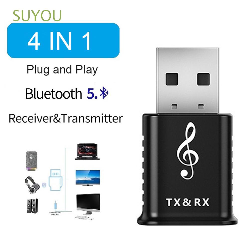 Usb Bluetooth 5.0 Không Dây Mini 4 Trong 1