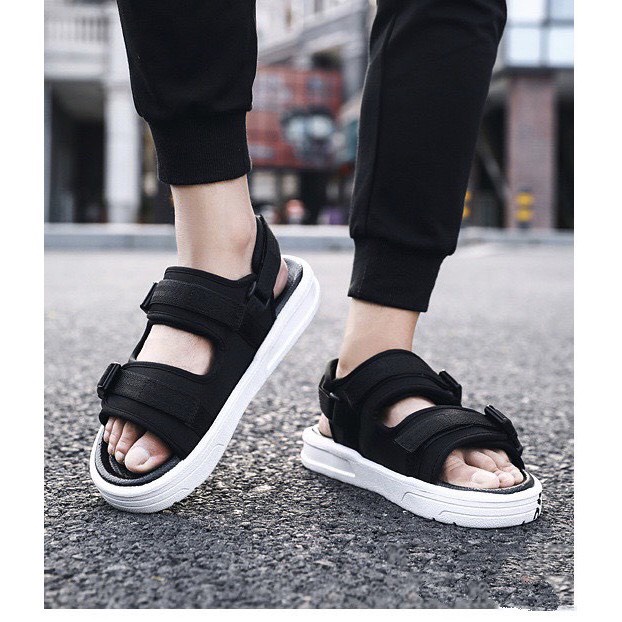 Giày Sandal Nam Nữ Đế Chữ - quai hậu nam nữ học sinh quai ngang Đế Chữ Mẫu Mới