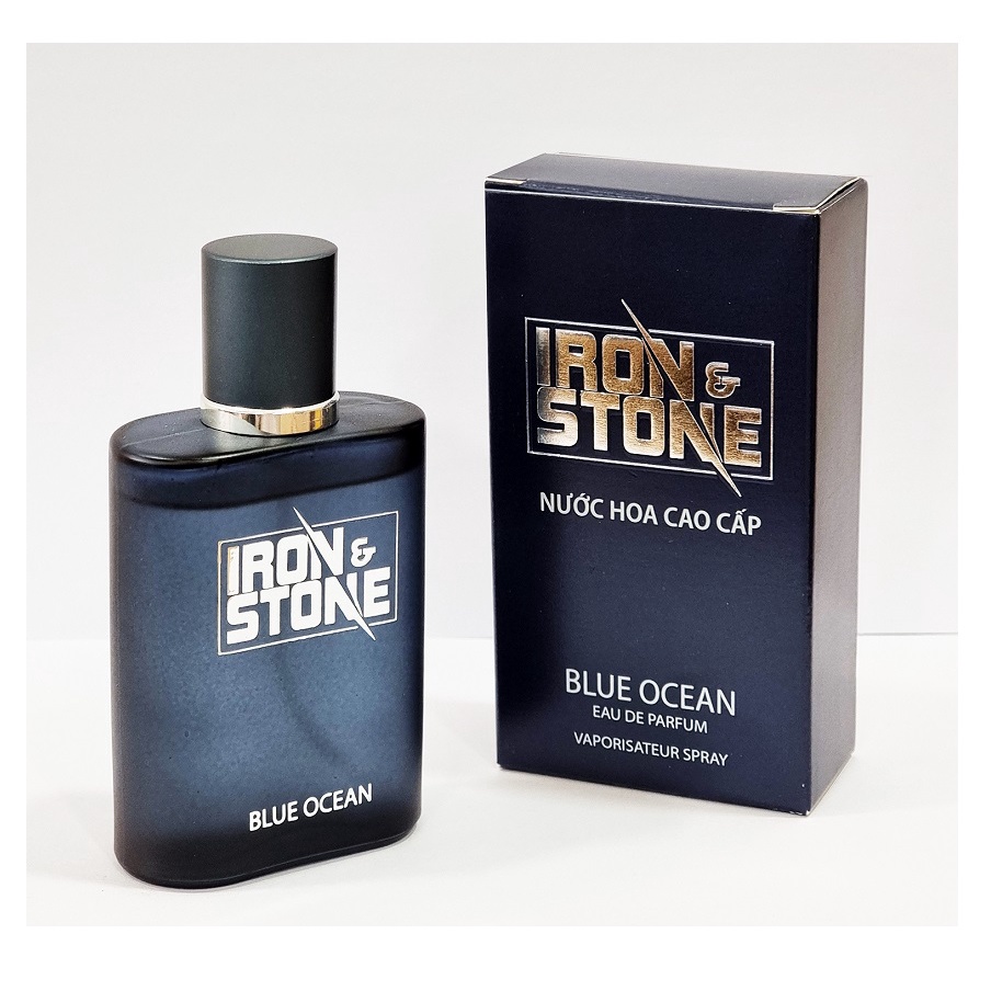 Nước hoa IRON &amp; STONE Blue Ocean 50ml Z2002 - Dành cho nam