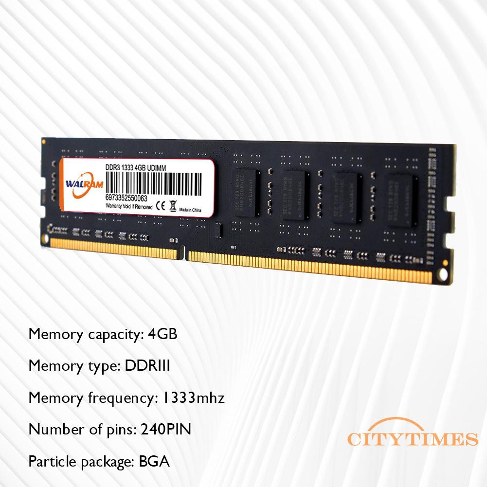 〖Ci〗 4GB 1333MHz DDR3 240 Pin Desktop RAM for Computer PC Memory Storage Module | BigBuy360 - bigbuy360.vn