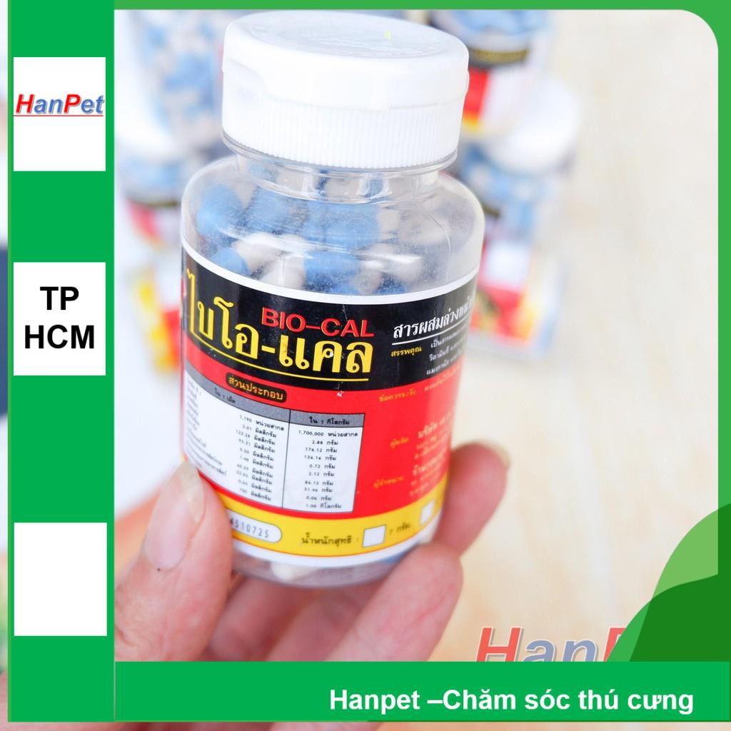 HCM- (Lọ 100 viên) Bổ Xương Gân Gối BIO MADE IN THAILAND  dạng viên nhộng UỐNG - Can xi gà đá /