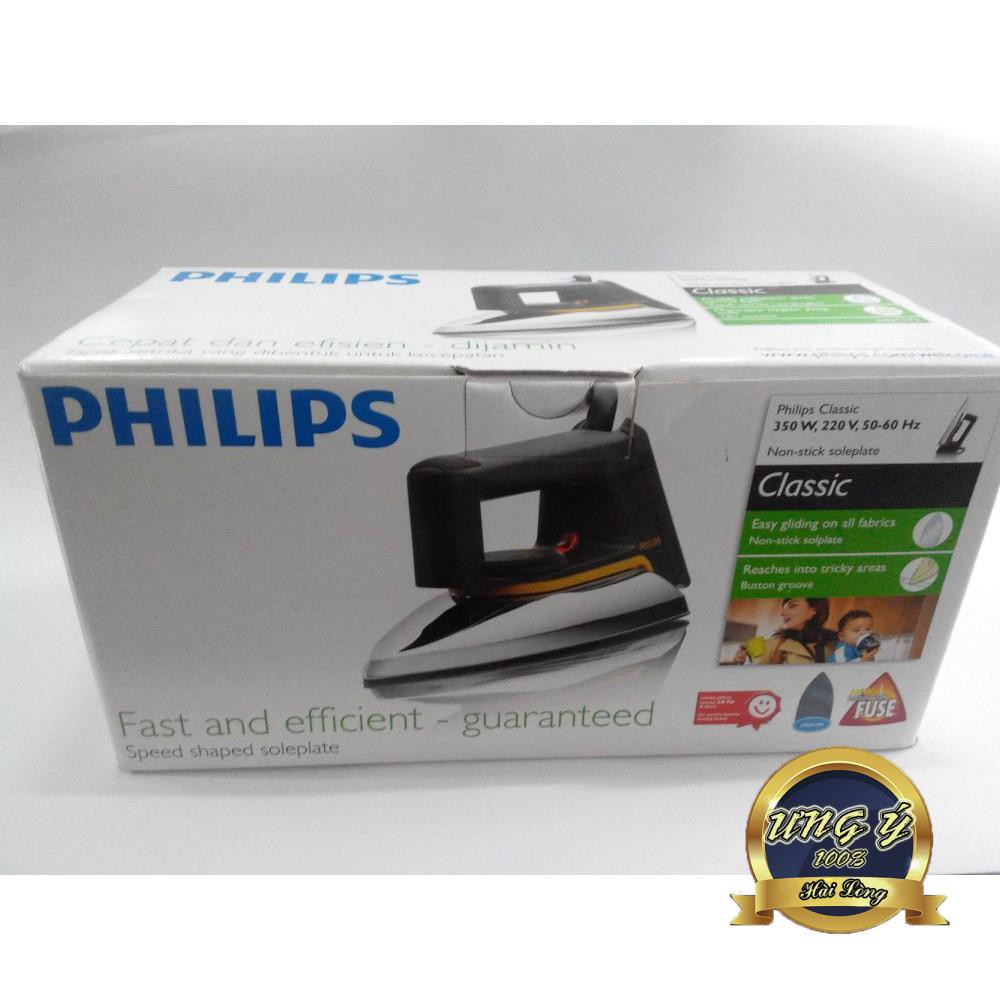 Bàn là khô Philips HD1172 - Hàng chính hãng