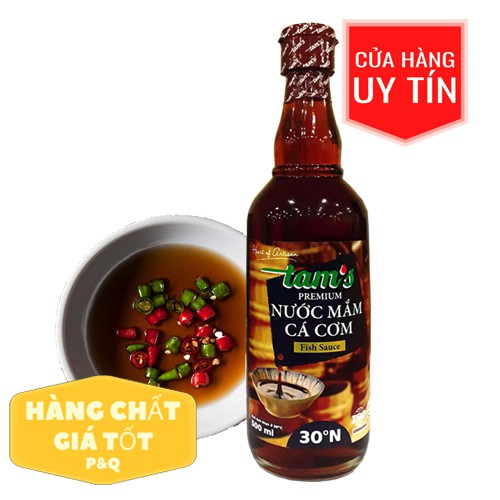 Nước mắm CÁ CƠM 30N TAM’S [BÁN SỈ giá tốt HCM Q7]