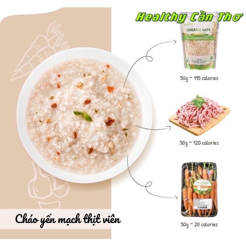 Yến Mạch Organic Xuân An Gói 400gr