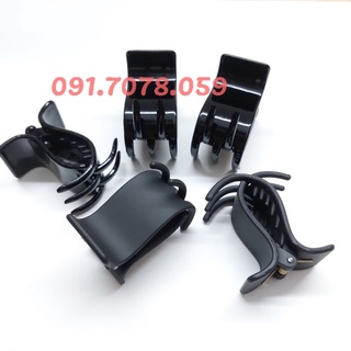 Kẹp tóc càng cua 5 răng đen hàng tốt
