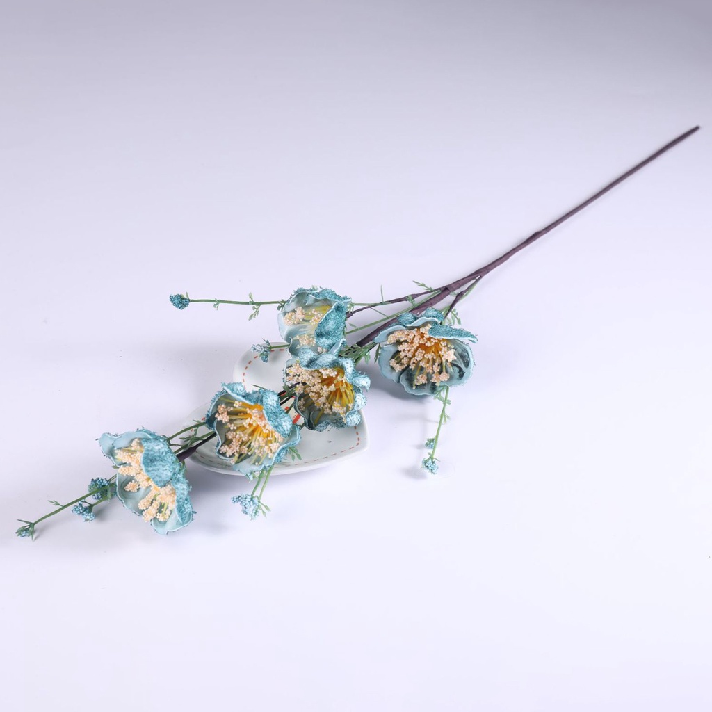 Bó Hoa Mẫu Đơn Giả Bằng Lụa Không Phai Để Bàn Trang Trí Tiệc Cưới