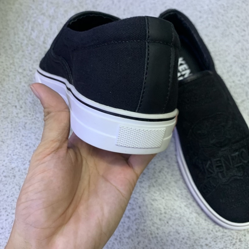GIẦY LƯỜI NAM THÊU MẶT HỔ KENZZO 8813