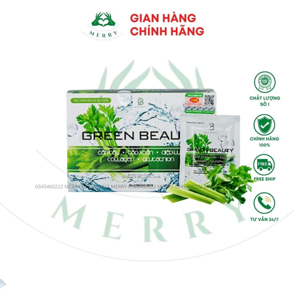 Nước Ép Cần Tây GREEN BEAUTY Chính Hãng MERRY STORE Giúp Đẹp Da Cân Bằng Nội Tiết Tố Nữ