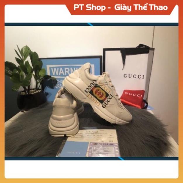 PT Shop [FreeShip+ Hàng Cao Cấp] Giày thể thao Gucci nam nữ cao cấp, Giày nam nữ Full phụ kiện (ảnh thật) , Giày Sneaker