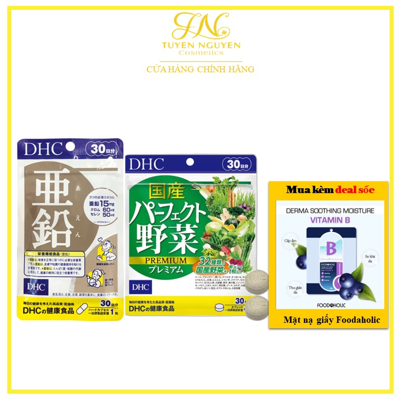 Combo Viên uống DHC Giảm Mụn Nóng Trong 30 Ngày