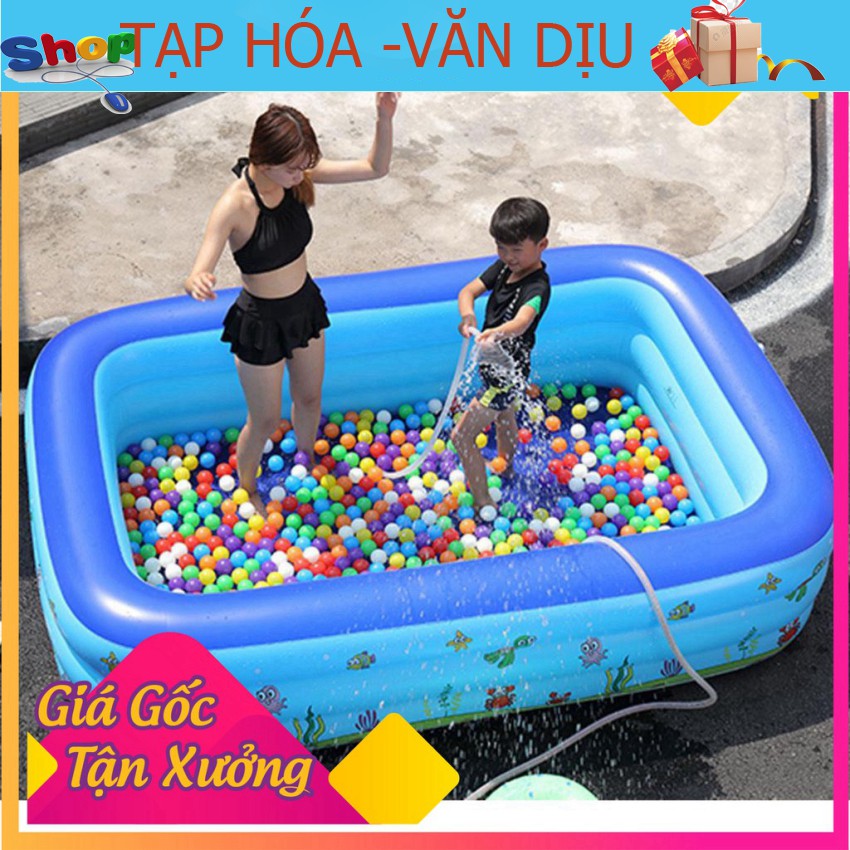 bể bơi phao Hồ bơi Xia Le SL-C015 3 Tầng đáy Masage cho bé vui chơi thư giản, Bể bơi trong nhà cho bé - CHỢ LỚN GIÁ SỈ H