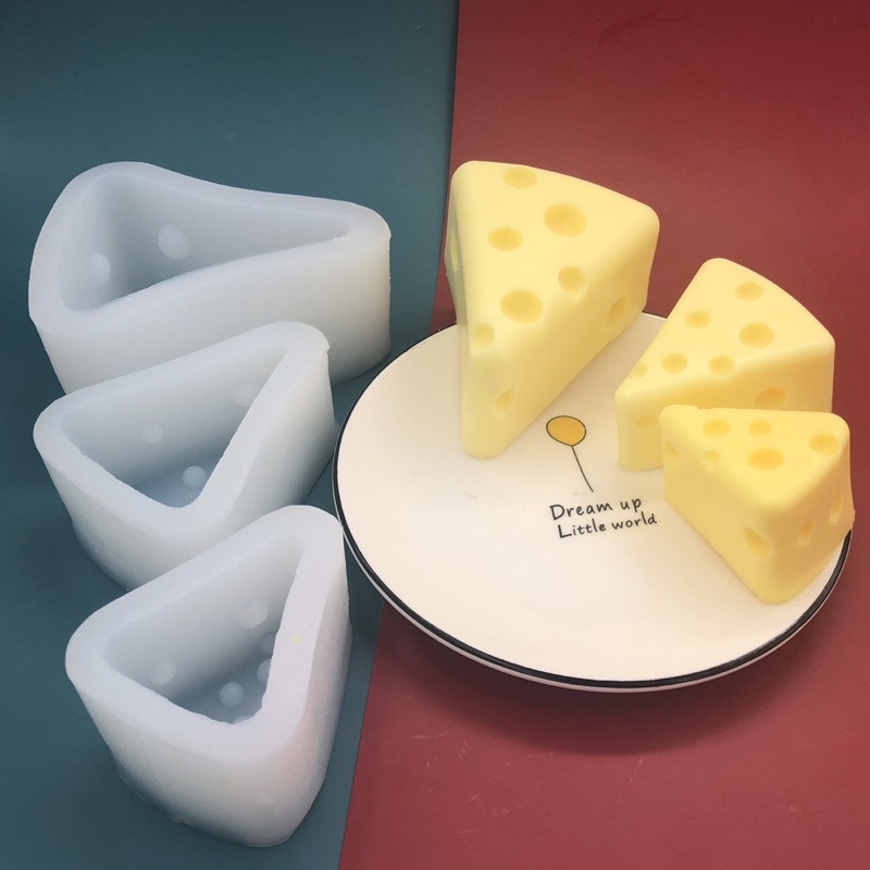 Khuôn silicon hình phô mai  - CHEESE SILICONE MOLD