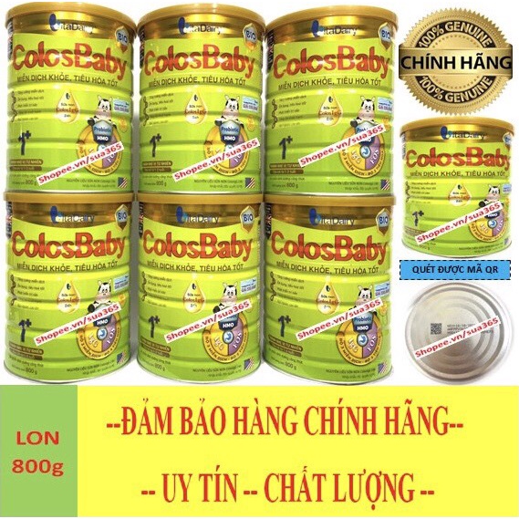 Sữa Colosbaby Bio Gold 1+_800gr
