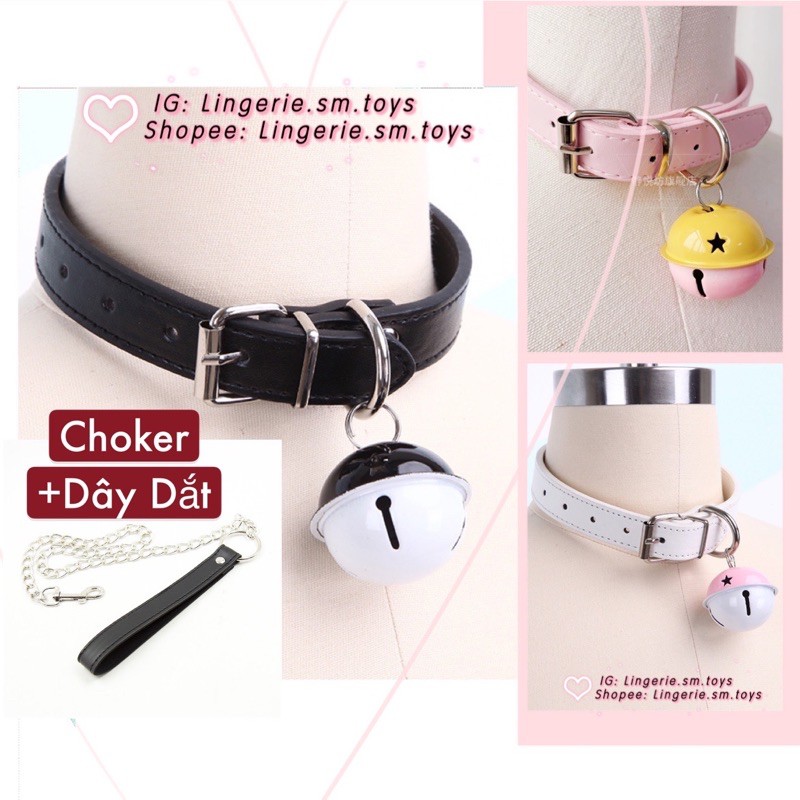 Choker da dây xích chuông