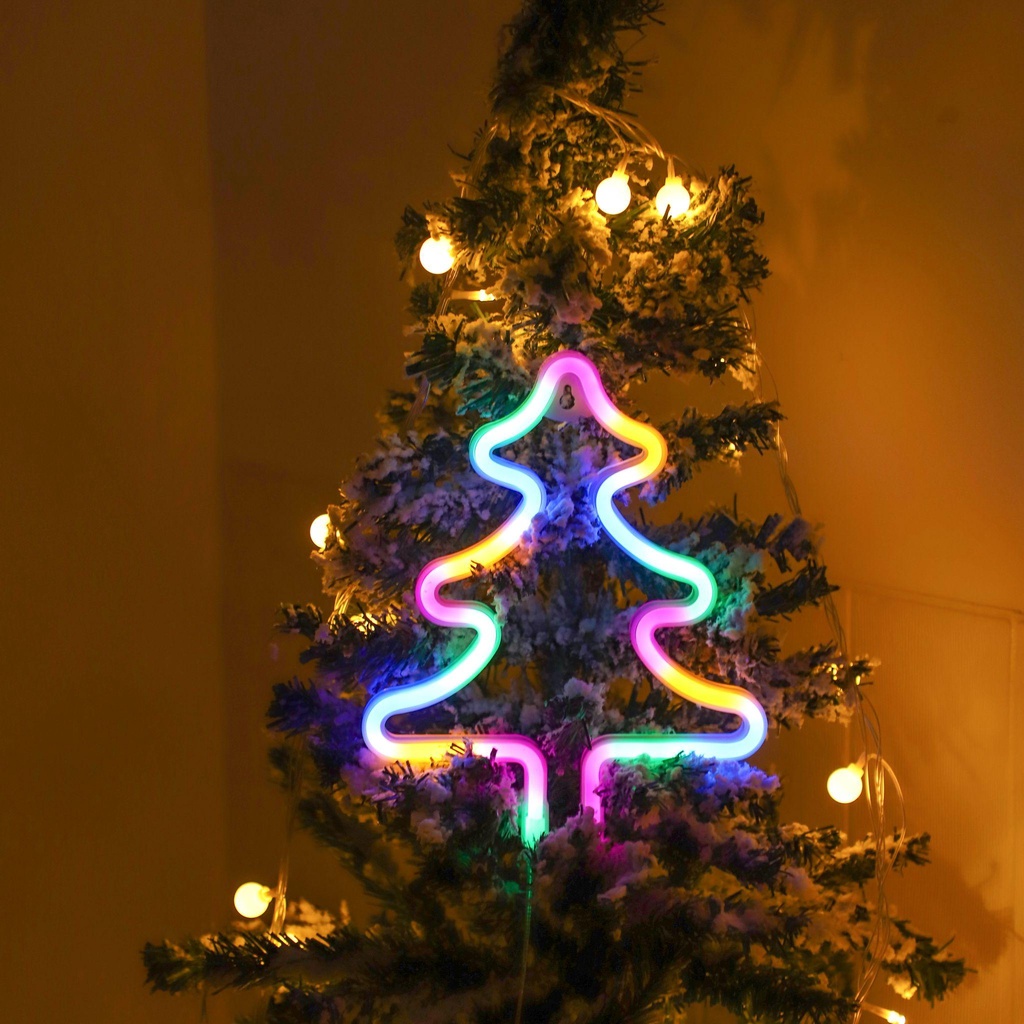 1 Đèn Neon Trang Trí Giáng Sinh