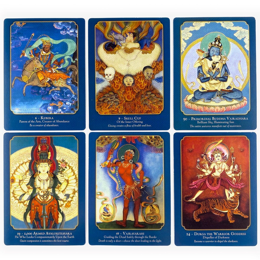 Bộ Thẻ Bài Tarot Phong Cách Phật Giáo