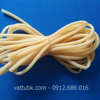 ống dẫn cao su (1m) vàng