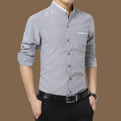 Áo Sơ Mi Tay Dài Vải Oxford Siêu Rẻ Chất Lượng Cao Cho Nam