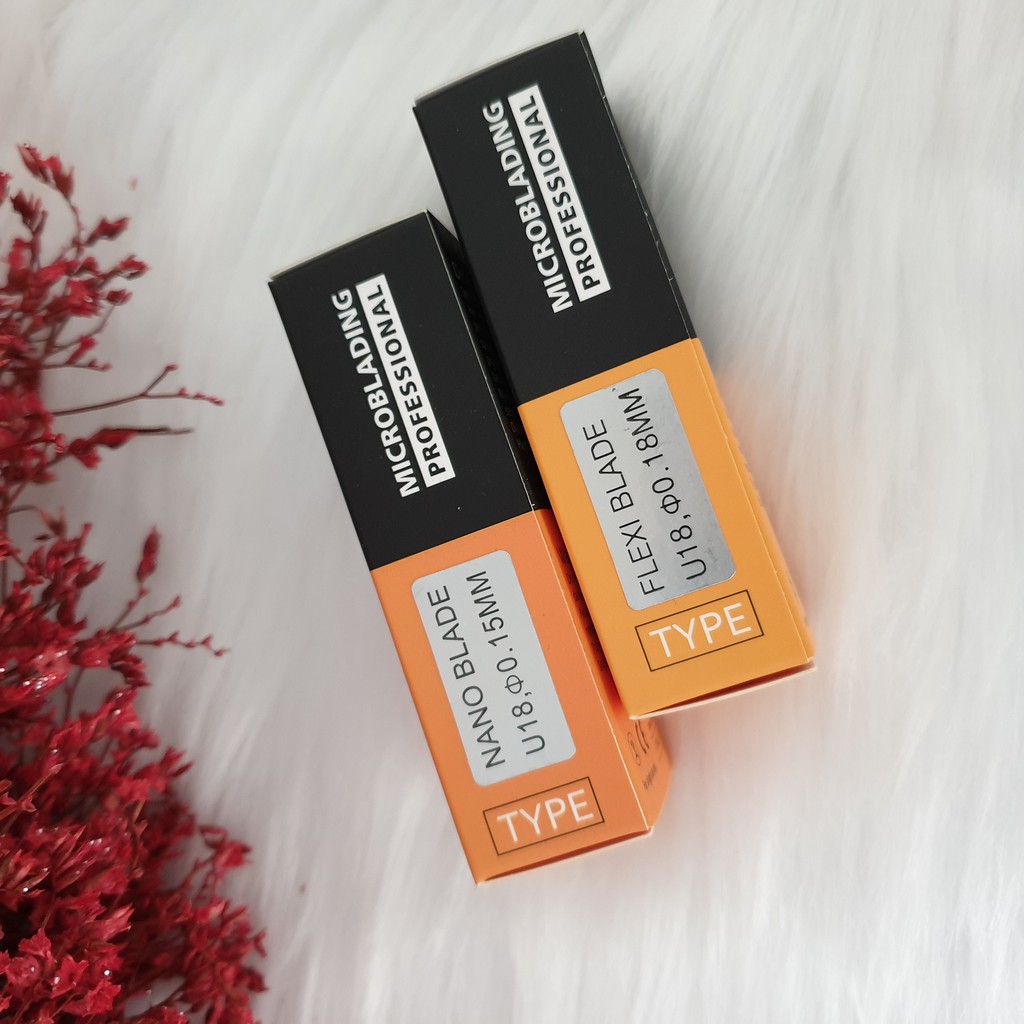 Lưỡi điêu khắc chân mày cao cấp Flexi U18 0.15mm tròn – 10Pcs | BigBuy360 - bigbuy360.vn