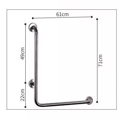 TAY VỊN AN TOÀN CHO NGƯỜI GIÀ INOX 304 GB650