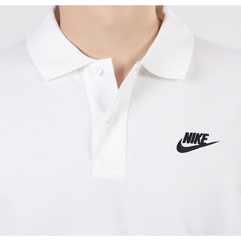 Nike Áo polo 100% Cotton Ngắn Tay Thời Trang Thể Thao Dành Cho Nam